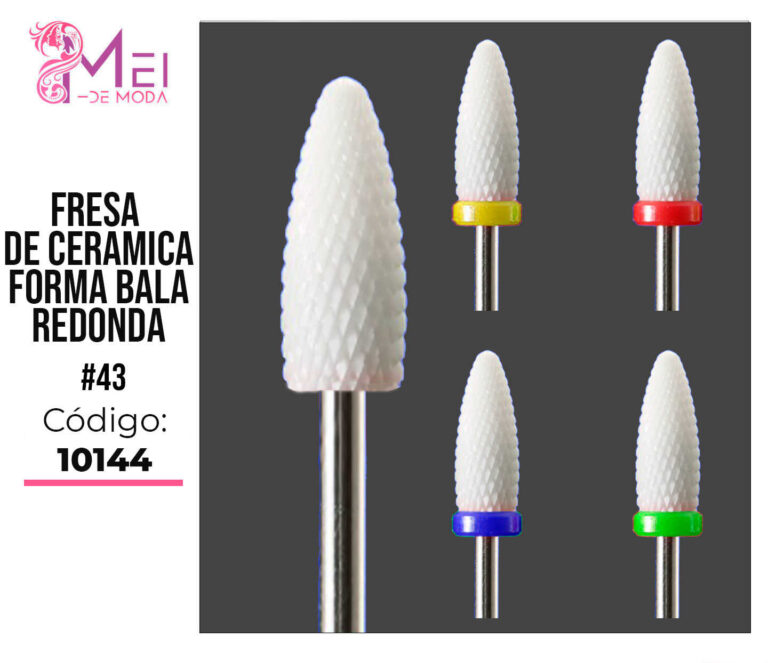 Fresa de Cerámica forma de Bala