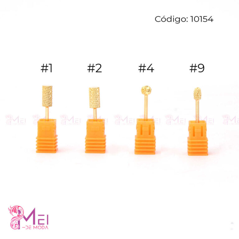 Fresa de Metal Dorada