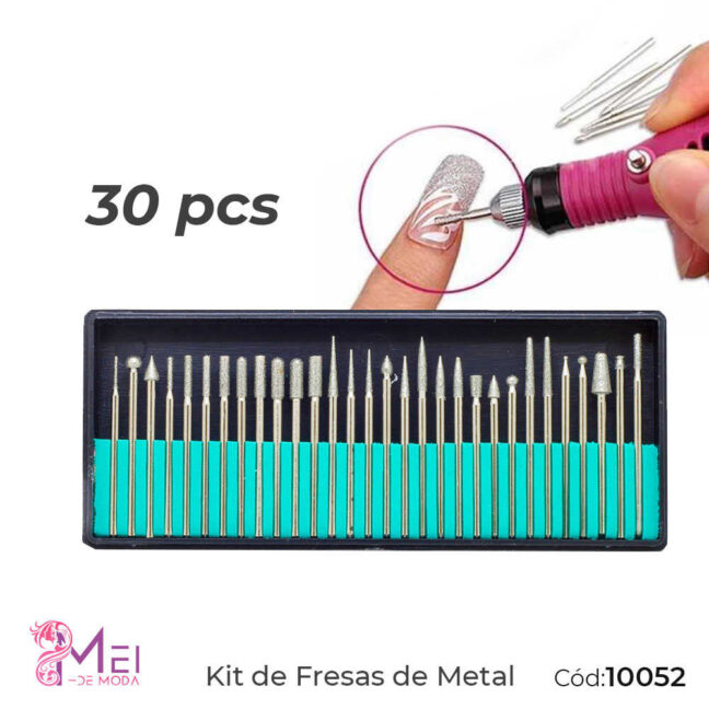 Kit de fresasa Metal 30 pcs