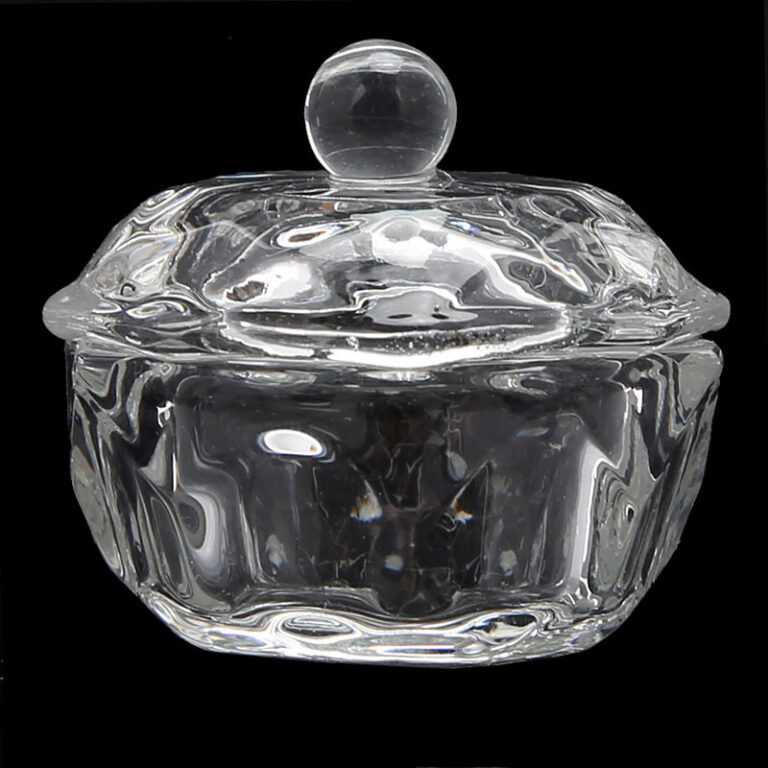 Vaso dappen con tapa Transparente
