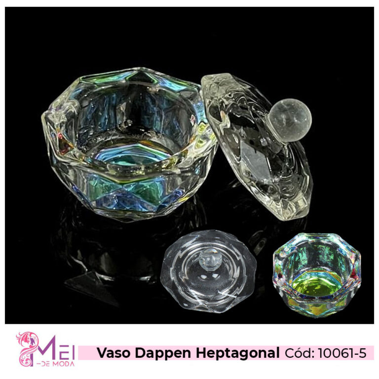 Vaso Dappen Heptagonal