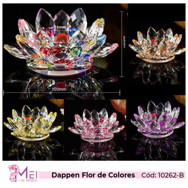Vaso Dappen Flor Colores