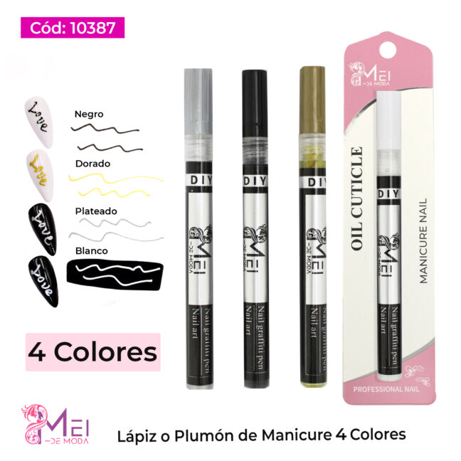 Lápiz Rotulador de Manicure