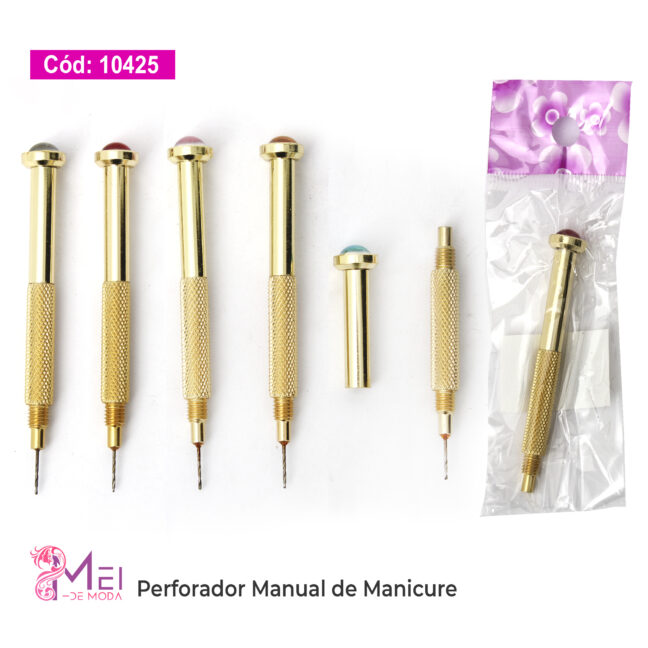 Perforador Manual de Manicure