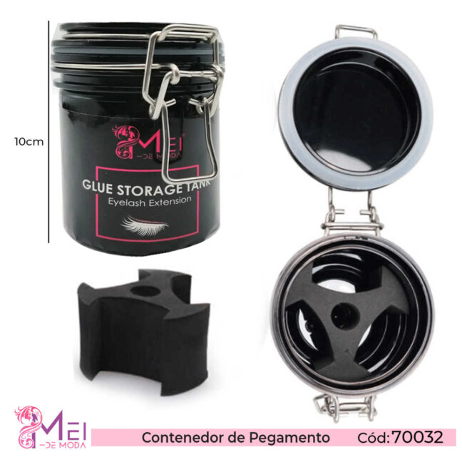 Contenedor de pegamento para Pestañas