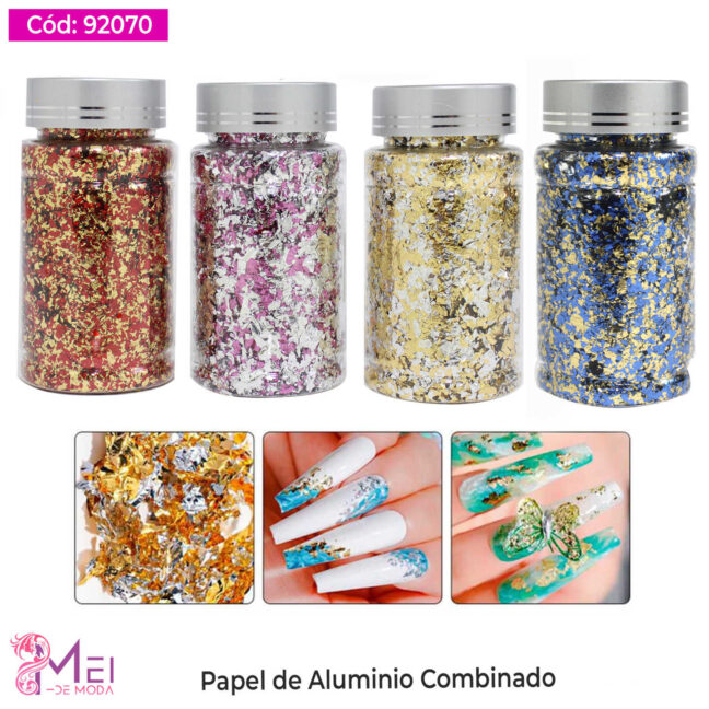 Papel Oro Doble Color 3g