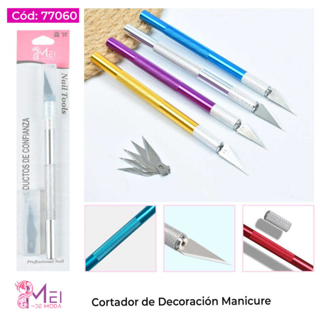 Cortador de Decoración para Manicure