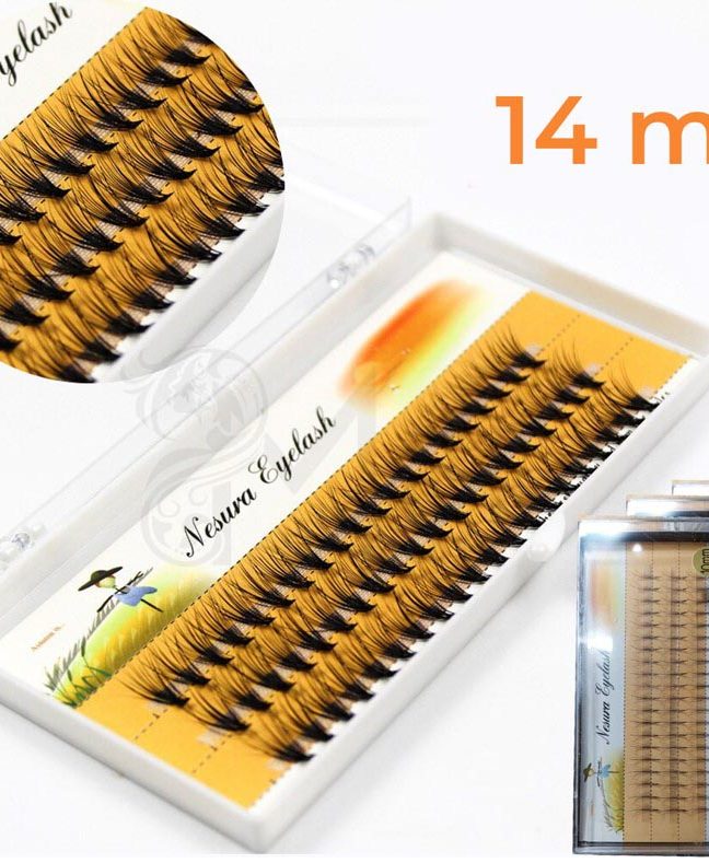Pestaña de Racimo 14mm NESURA EYELASH