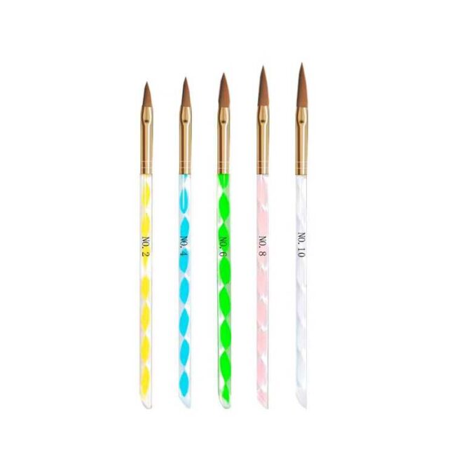 Pincel Acrílico 5pcs