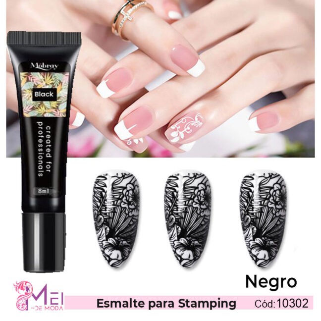 Esmalte de Stamping Negro