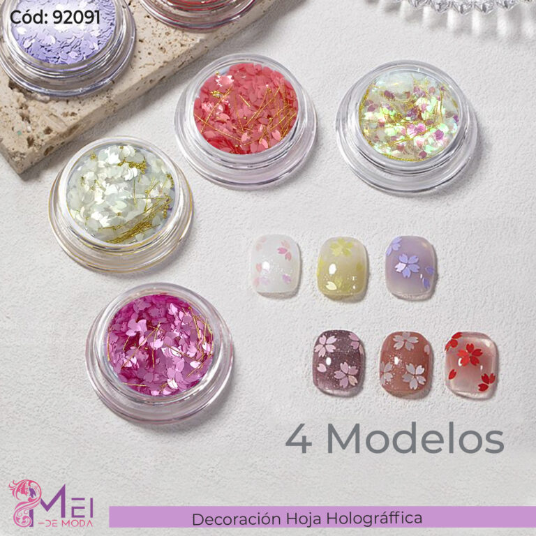 Decoración Hoja Holográfica