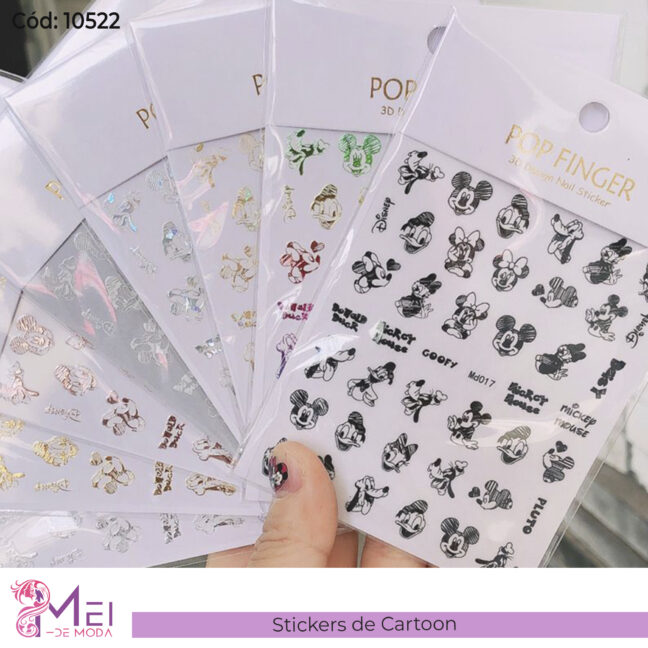 12 Stickers de Cartoon