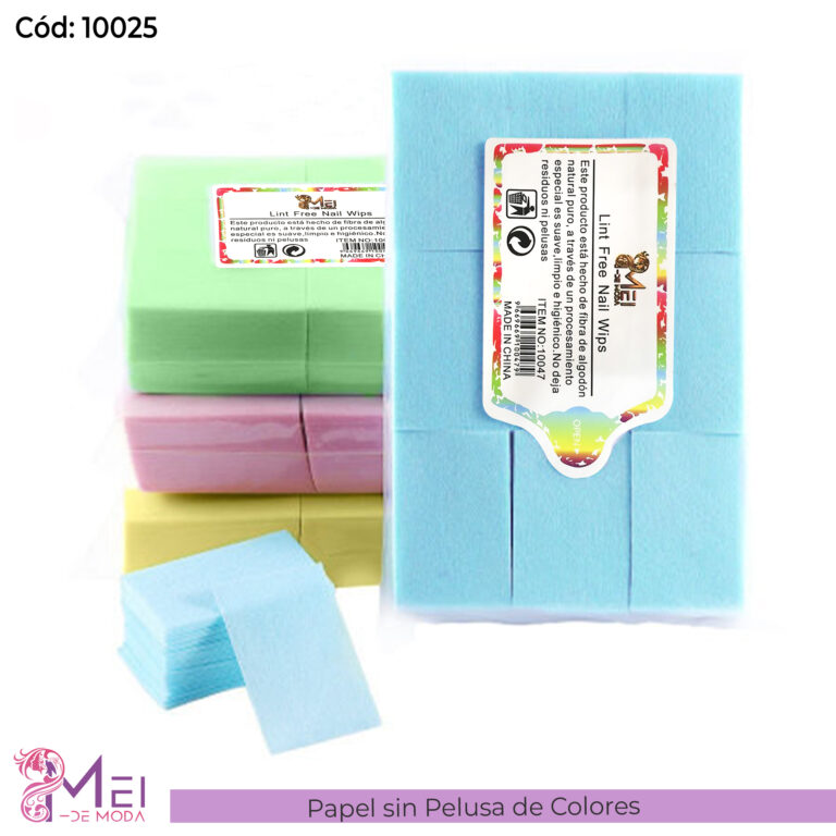 Papel sin Pelusa de Colores