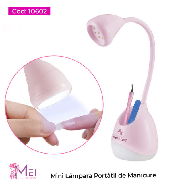 Mini Lámpara Portátil de Manicure
