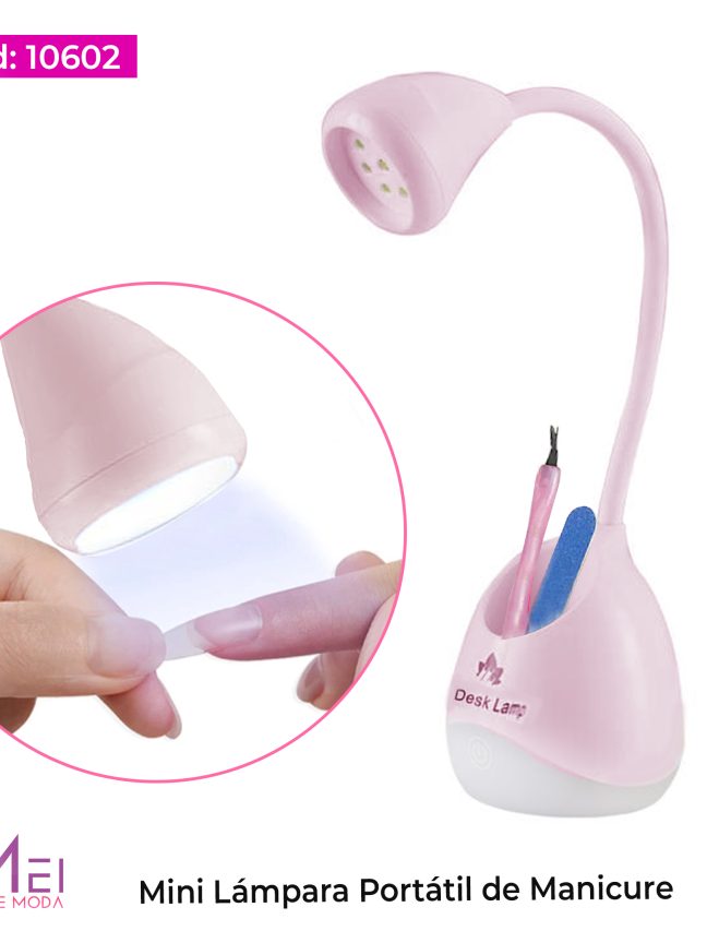 Mini Lámpara Portátil de Manicure