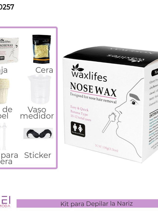 Kit para Depilación de Nariz