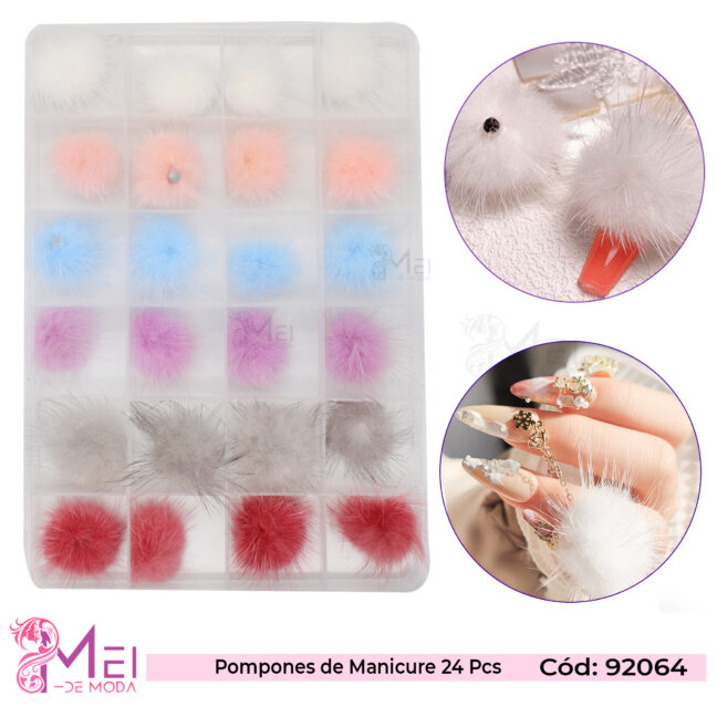 Pompones 24pcs