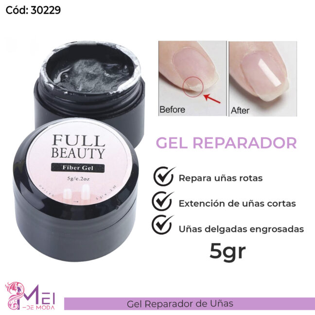 Gel Reparador de Uñas