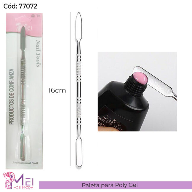 Paleta para Poly Gel