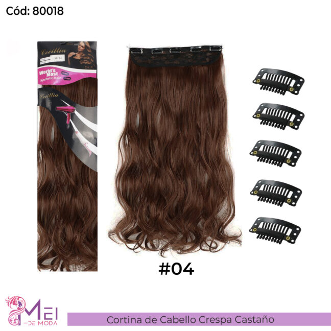 Cabello Cortina Extension Crespo Castaño