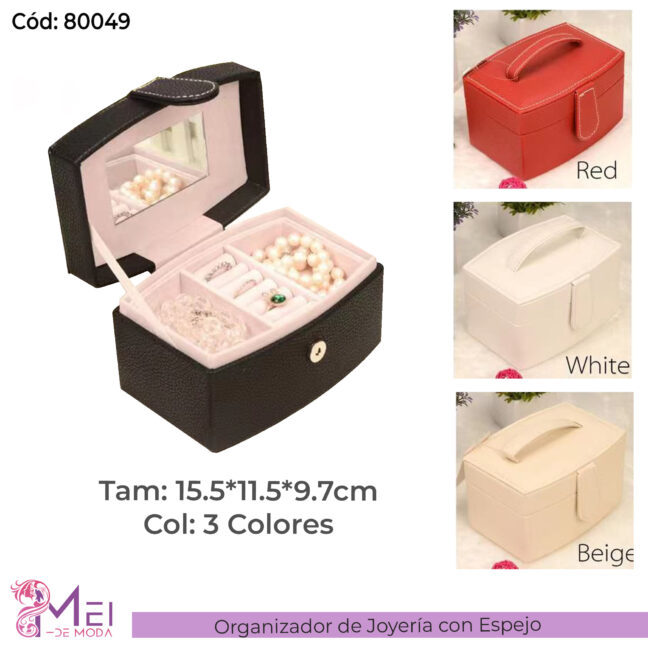Organizador de Joyería con Espejo