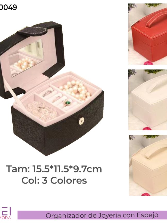 Organizador de Joyería con Espejo