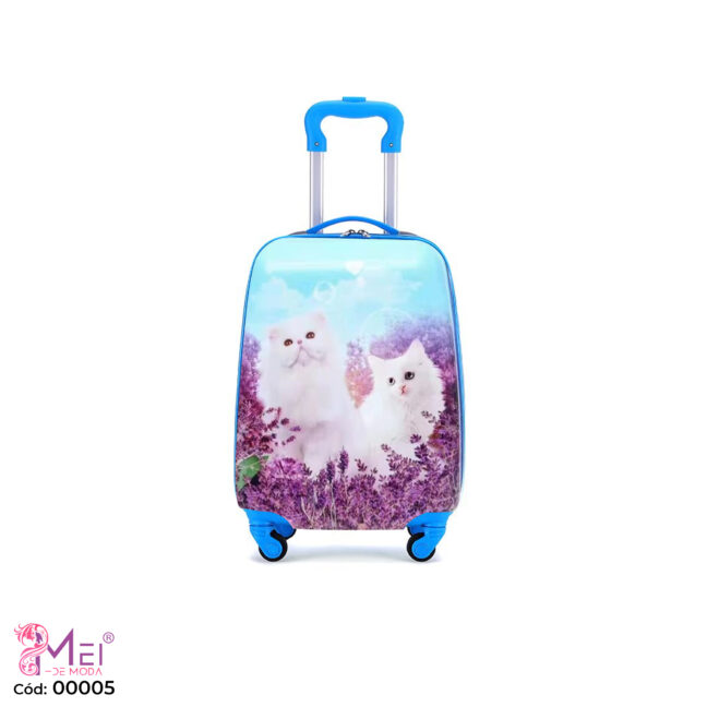 Maleta De Viaje Pequeña Diseño de Gatito