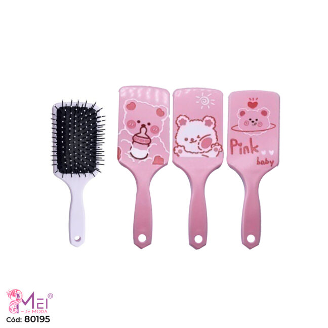 Cepillo de Cabello Diseño de Ositos 12 unidades