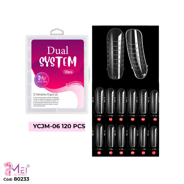 Tips Dual System Redonda 120 pcs