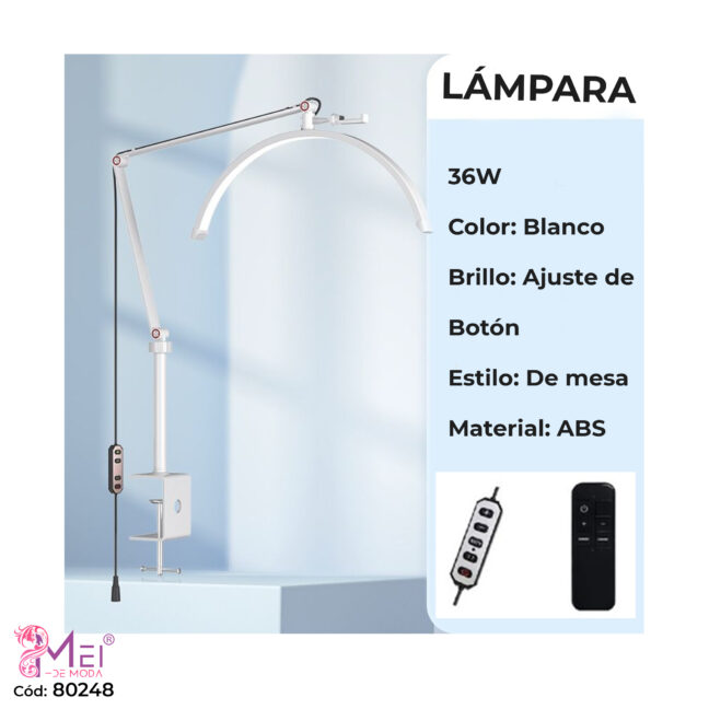 Lámpara de Mesa Media Luna