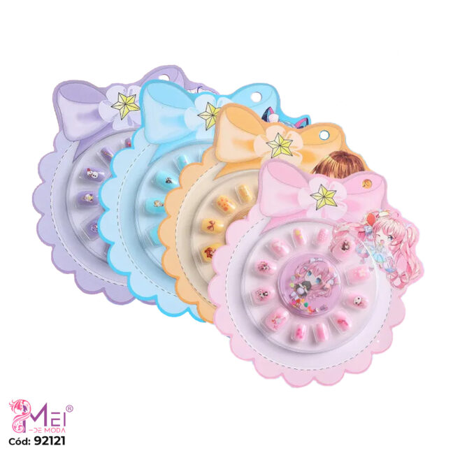 Uñas Postizas Press On para Niñas