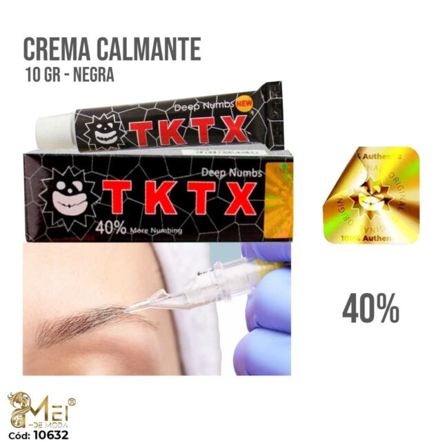 Crema Calmante Negra Tktx 40% (copia)