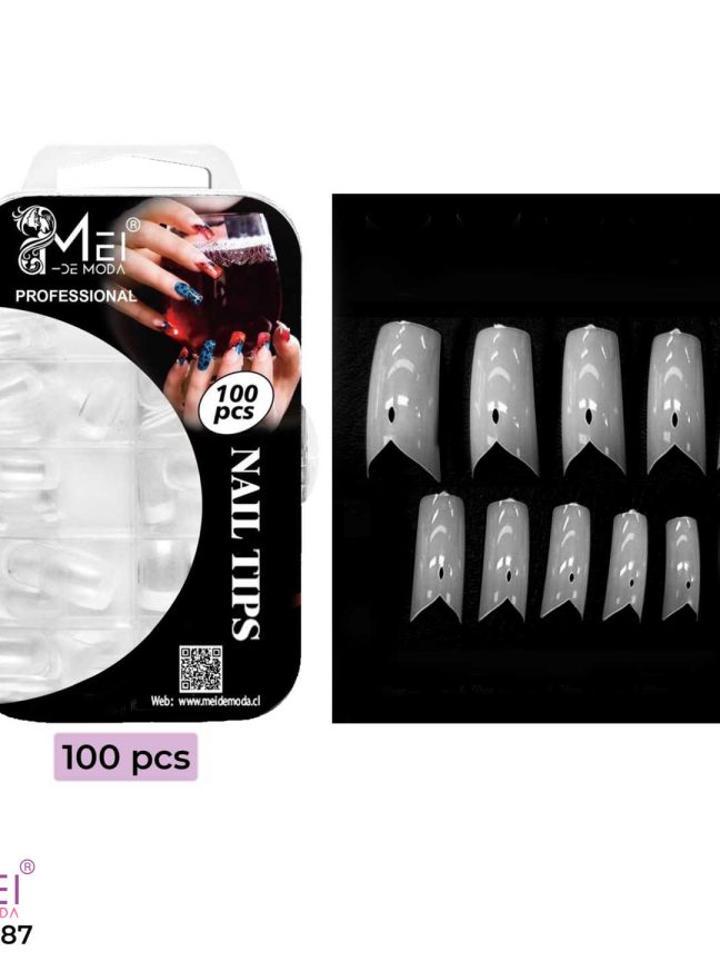 Tips Diseño en V Soft Gel 100 pcs