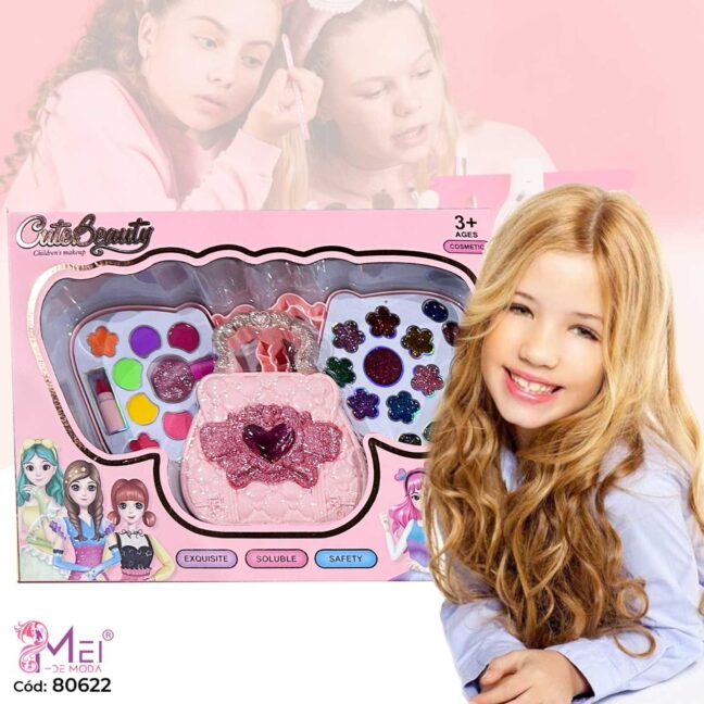 Kit Maquillaje Infantil Cartera