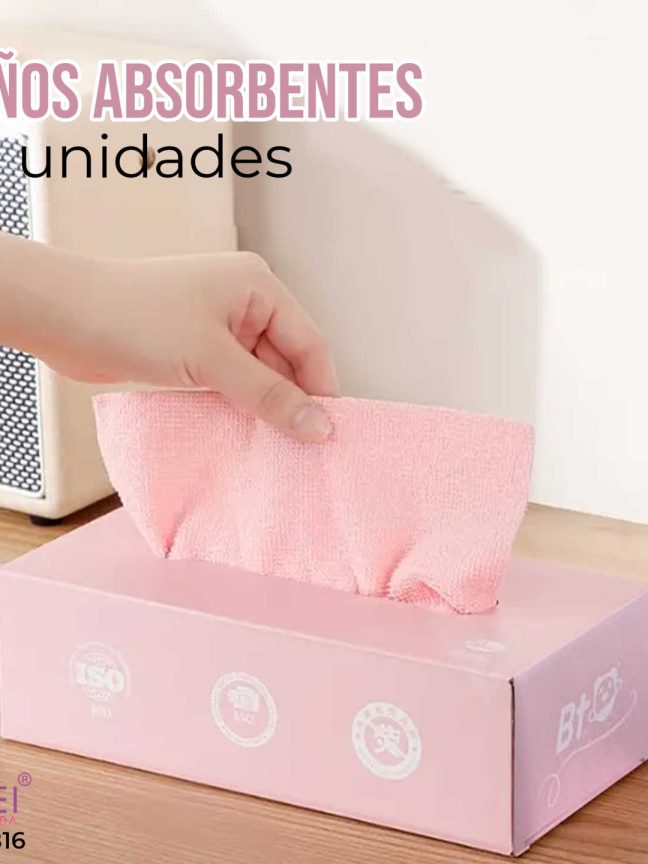 Paños con Empaque 20*20 20pcs
