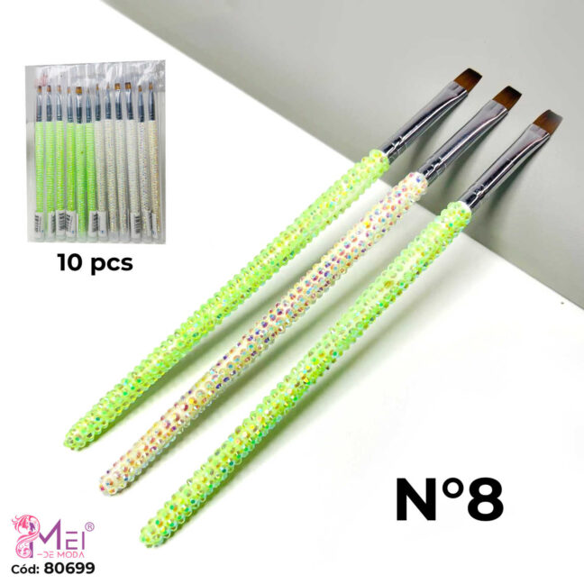 Pincel para Poly Gel 8#