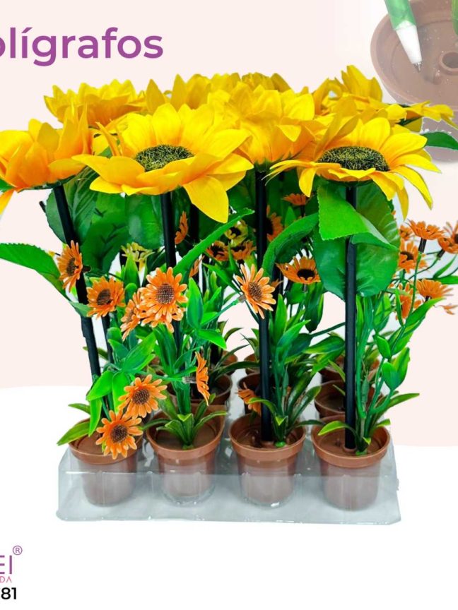 Lapicero en Girasol