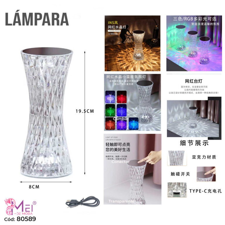 Lámpara de Escritorio Delgada
