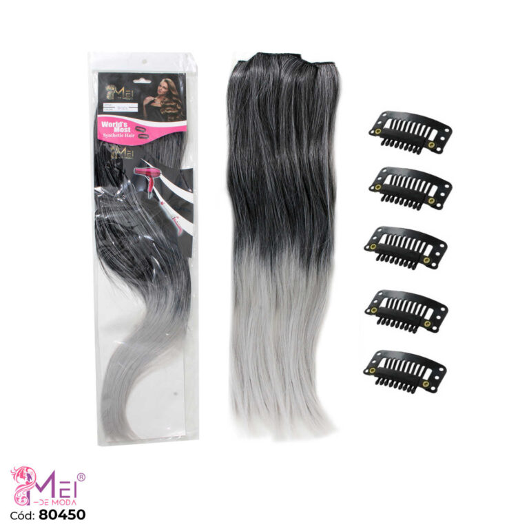 Cortina Extension de Cabello 2 Colores 1B+1001A