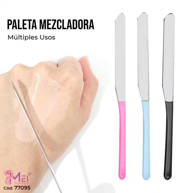 Paleta Mezcladora de Acero