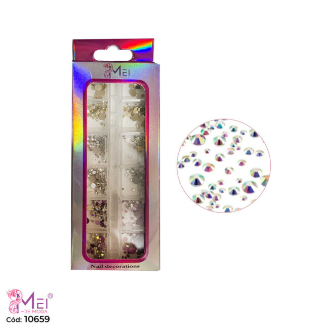 2 Cristales para Manicure x 1600