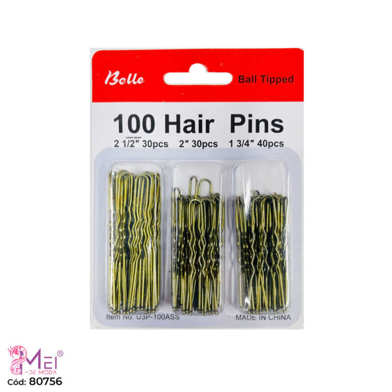 Horquilla de Cabello Dorado 100 pcs