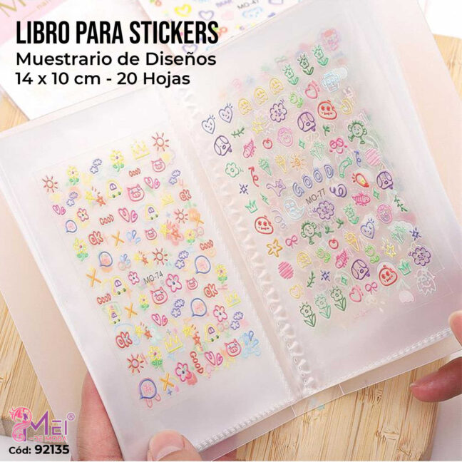 Libro Muestrario de Sticker