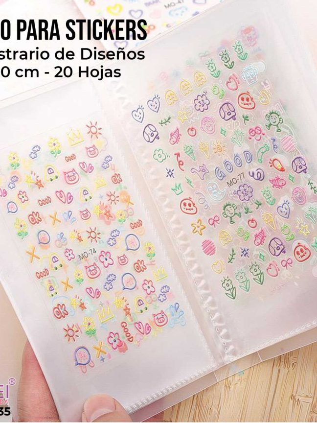Libro Muestrario de Sticker