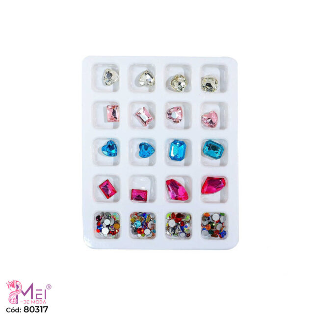 20 Modelos de Cristales para Manicure