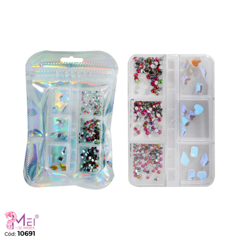 Cristales para Manicure 6 Modelos