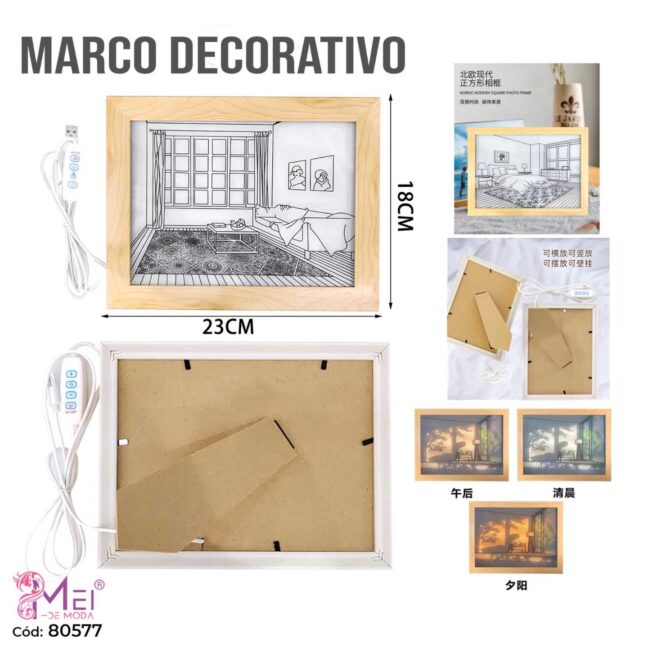 Marco Decorativo Pequeño
