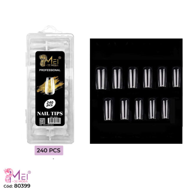 Tips Ballerina corta 240 pcs