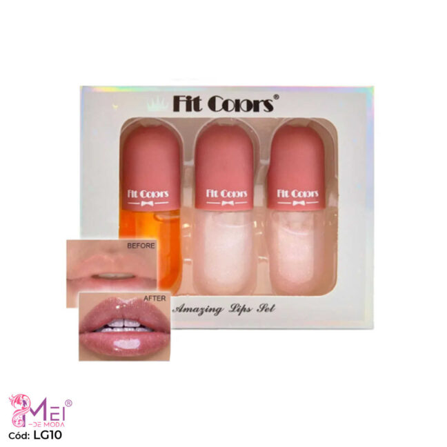 Set 3 Brillos Labiales