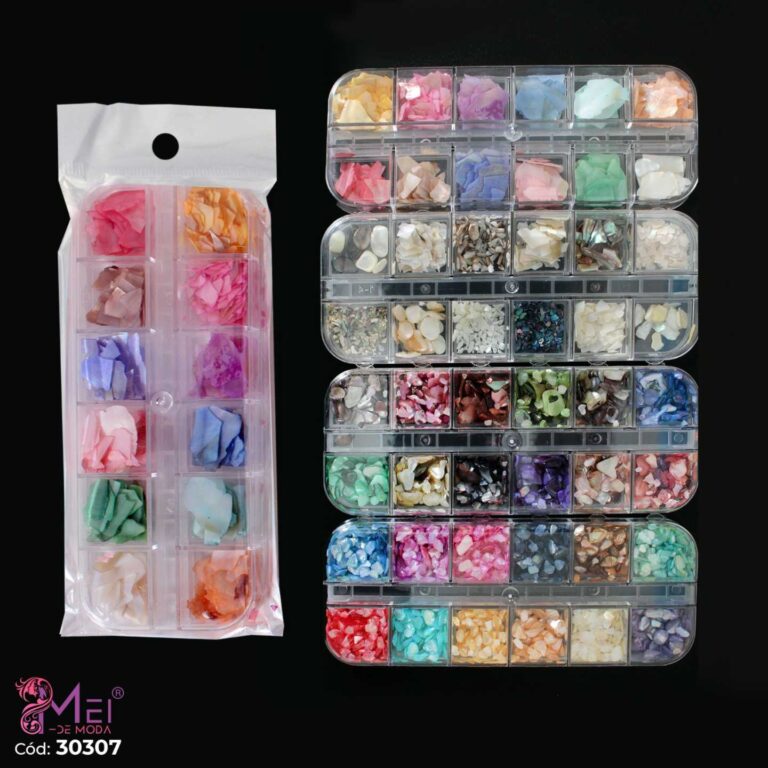 Piedra Nacar 4 modelos para Manicure
